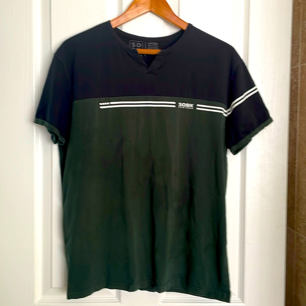 SOBK New York Navy & Green Tee